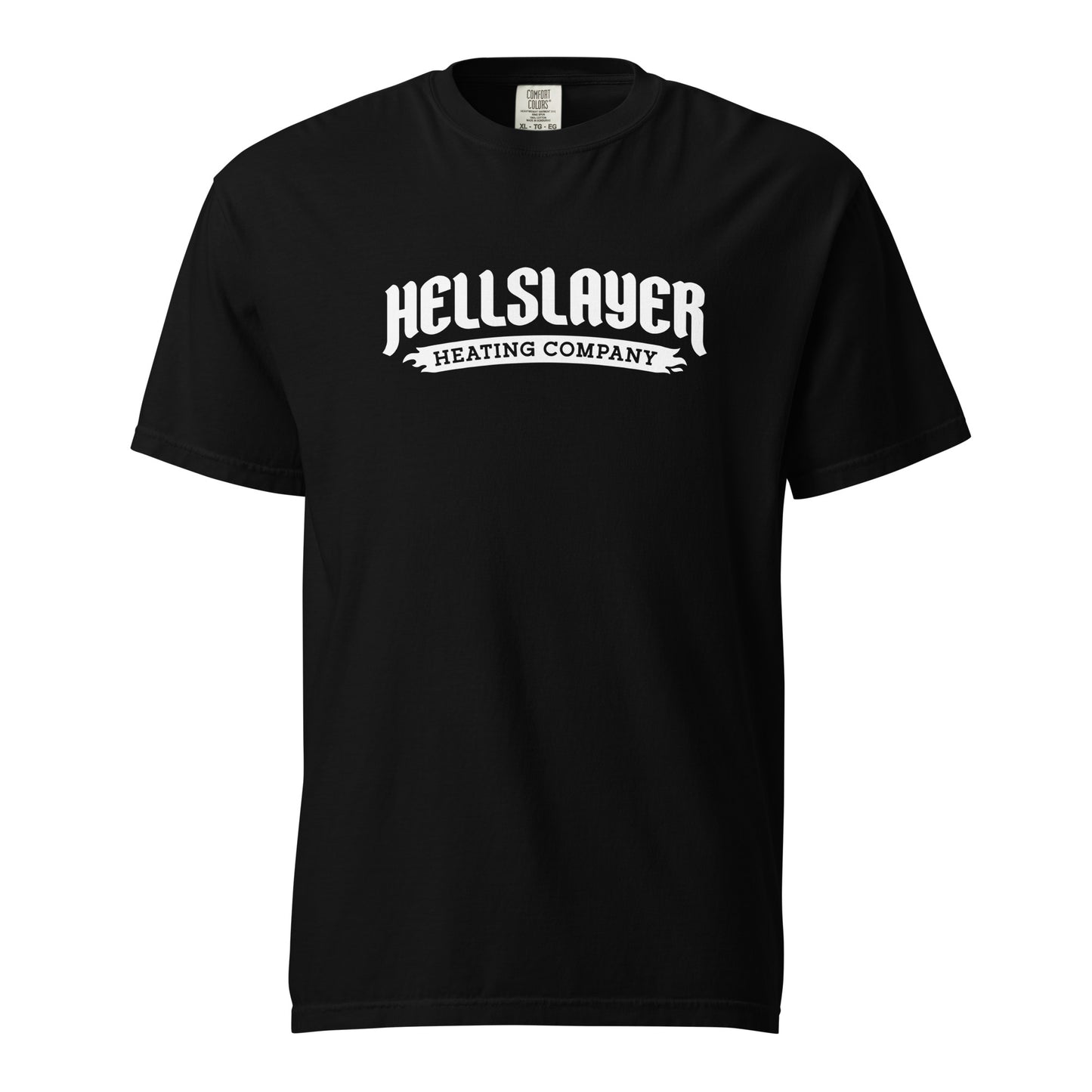 Hellslayer Heating Company Logo Comfort Colors T-shirt