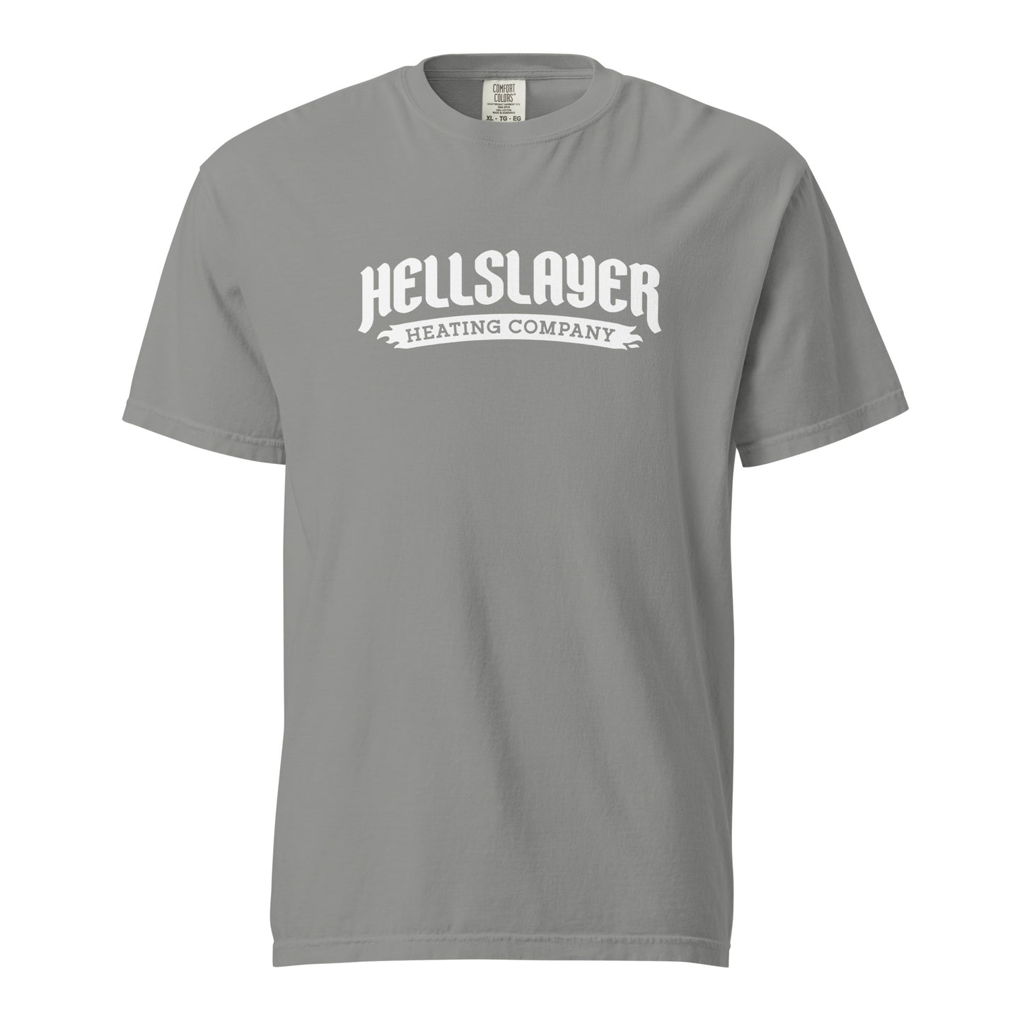 Hellslayer Heating Company Logo Comfort Colors T-shirt