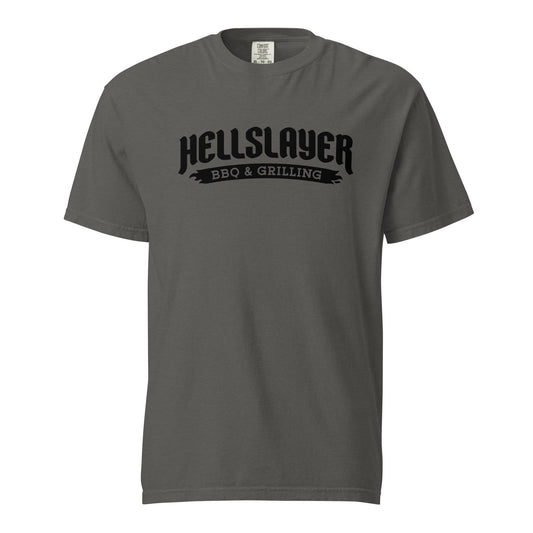 Hellslayer BBQ & Grilling Logo Comfort Colors T-Shirt