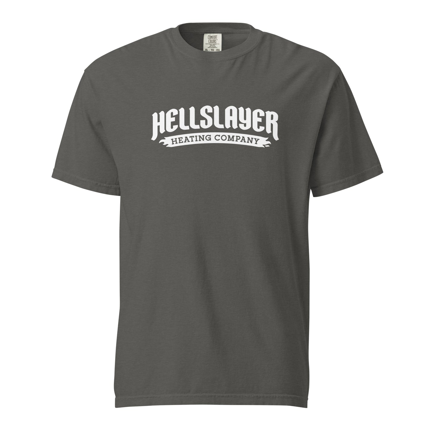 Hellslayer Heating Company Logo Comfort Colors T-shirt